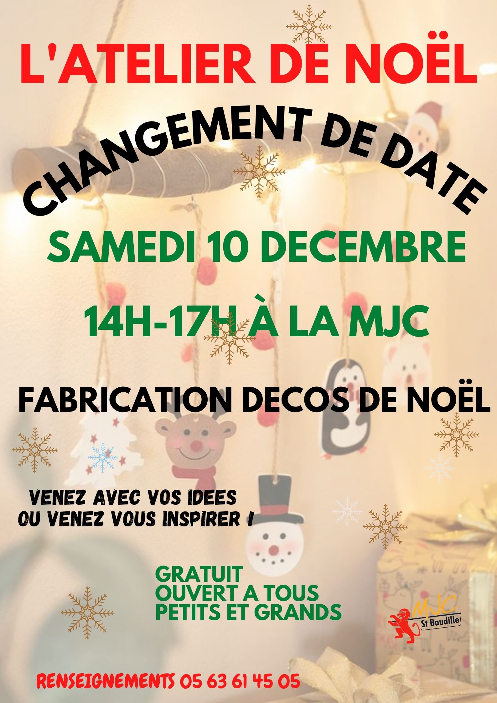 ATELIER DE NOEL 2022 10 DEC