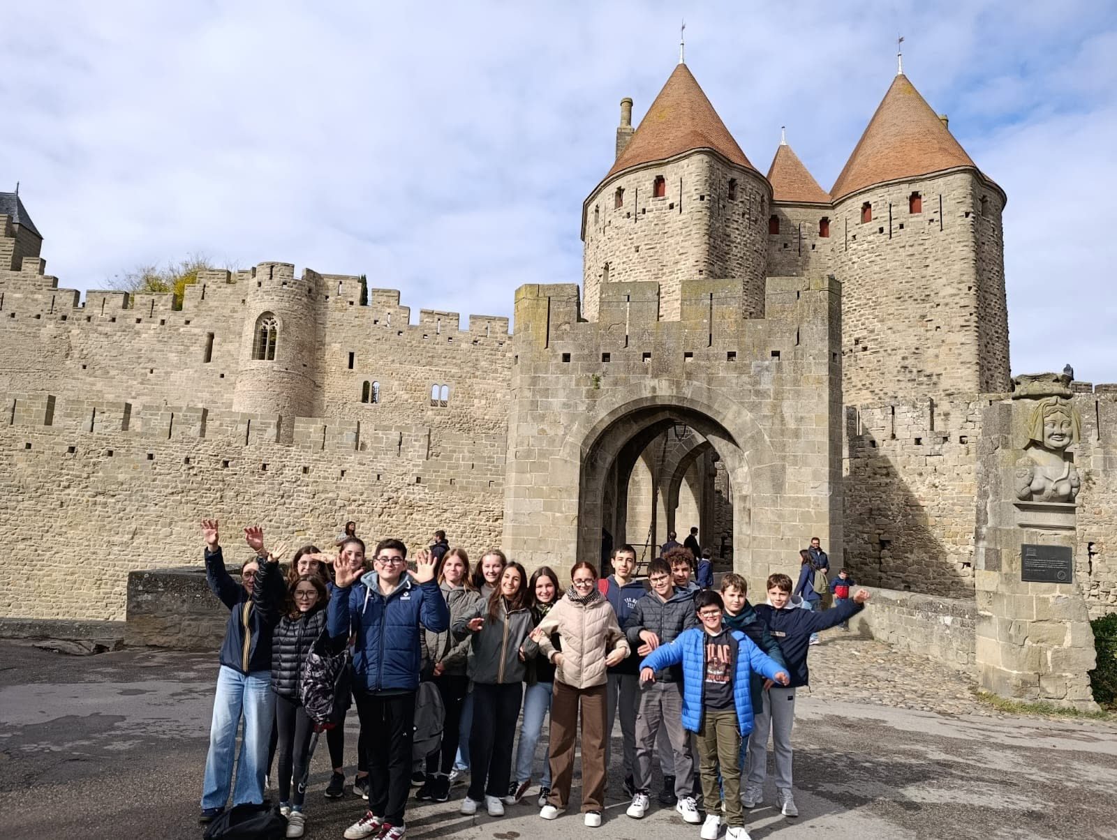 Les jeunes de l'Accueil Jeunes